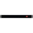 EUROLITE Steckdosenleiste R19-8 1HE sw 2,7m Thumbnail 3