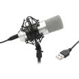 TIE Studio Condenser Mic USB silver Thumbnail 2
