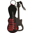 Bottle Axe Opener Guitar - Flaschenöffner/Schlüsselanhänger schwarz Thumbnail 1