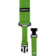 Dimarzio DD 2200 GN ClipLock Strap Nylon Green Thumbnail 1