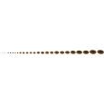 Gewa Polster Komplettsatz Tenor-Saxophon 25 Stk. Leder braun Thumbnail 1