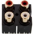 Vestax PMC 05 PRO IV Cinchbuchsen Block 4pol Thumbnail 4