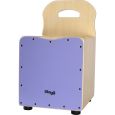 STAGG CAJ-KID PP Kinder Cajon lila mit Lehne Thumbnail 2