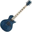 ESP Ltd ZH EC-7B Black Aqua Satin 7-String E-Gitarre Thumbnail 1