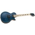 ESP Ltd ZH EC-7B Black Aqua Satin 7-String E-Gitarre Thumbnail 3