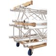 ALUTRUSS Trusstransport-Wagen Kombi inkl. 3 Rollen Thumbnail 2