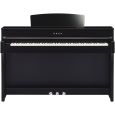 Yamaha CLP-645 PE Schwarz Hochglanz Digitalpiano Thumbnail 1