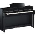 Yamaha CLP-645 PE Schwarz Hochglanz Digitalpiano Thumbnail 2