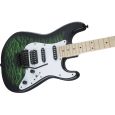 Jackson X Series Adrian Smith San Dimas SDXQ Trans Green E-Gitarre Thumbnail 3