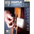 Hal Leonard - Simple Strumming Songs - Guitar Play-Along Vol. 74 Thumbnail 1