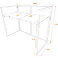 OMNITRONIC Mobile DJ Stand inkl. Cover Thumbnail 7