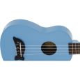 Kala Makala Dolphin Light Blue Sopran-Ukulele inkl. Gigbag Thumbnail 3