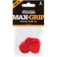 Dunlop Max Grip Jazz III Nylon rot Plektren (6 Stück) Thumbnail 3