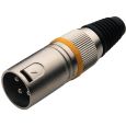 Rockcable RCL 10000 M XLR male Stecker metall Thumbnail 1