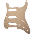 Fender Pickguard Strat S/S/S 11-Hole Anodized Gold Thumbnail 1