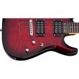 Schecter C-6 Plus See-Thru Cherry Burst Thumbnail 2