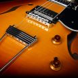 Godin Montreal Premiere Supreme Lightburst Flame HG E-Gitarre Thumbnail 4