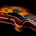 Godin Montreal Premiere Supreme Lightburst Flame HG E-Gitarre Thumbnail 7