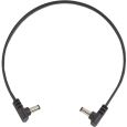 Rockboard Power Supply Cable Black 0,3m gewinkelt/gewinkelt Thumbnail 1