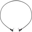 Rockboard Power Supply Cable Black 0,6m gewinkelt/gewinkelt Thumbnail 1