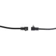 Rockboard Power Supply Cable Black 0,6m gewinkelt/gewinkelt Thumbnail 3