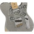 Fender Brad Paisley Road Worn Tele Silver Sparkle E-Gitarre Thumbnail 4