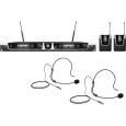 LD Systems U505 BPH 2 - Funksystem 2 x Bodypack + 2 x Headset Thumbnail 1