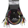Alpha Audio Patchkabel 0,9 m, 6,3 mm Stereoklinke - 6er Pack Thumbnail 1