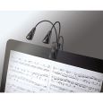 K&M 12245 Notenpultleuchte Double4 LED FlexLight inkl. Netzteil Thumbnail 2