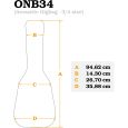 Ortega ONB34 Gigbag Konzertgitarre 3/4 Thumbnail 3