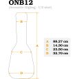 Ortega ONB12 Gigbag Konzertgitarre 1/2 Thumbnail 3