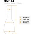 Ortega ONB14 Gigbag Konzertgitarre 1/4 Thumbnail 3