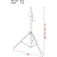 Showtec Basic 2800 Wind up stand Thumbnail 4