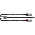 Cordial Klinke 3,5mm stereo / 2x XLR male CFY 3 WMM-Long Thumbnail 1
