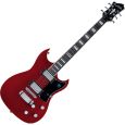 Hagstrom Pat Smear Signature Wild Cherry Transparent E-Gitarre Thumbnail 1