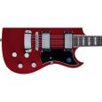 Hagstrom Pat Smear Signature Wild Cherry Transparent E-Gitarre Thumbnail 4