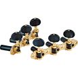 Ortega OTMDLX-GOBK Classic Stimmmechaniken Set gold/schwarz Deluxe Thumbnail 1