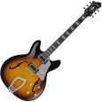 Hagstrom Super Viking Tobacco Sunburst E-Gitarre Thumbnail 1