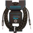Ibanez SI20-BG Standard Tweed Black/Green Klinkenkabel gerade/gerade 6m Thumbnail 1
