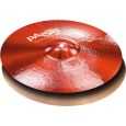 Paiste 900 Color Hi-Hat Heavy 15 Zoll (Red) Thumbnail 1