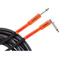 Ortega OECI-15 Economy Tweed Black Klinkenkabel gerade/gewinkelt 4,5m Thumbnail 1