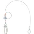 Major Saveking Sicherungsseil 4mm 0.6m 40kg Silber Thumbnail 1