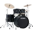 TAMA Imperialstar Blacked out Black 22'' Bass Drum Thumbnail 1