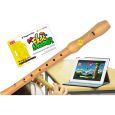 Voggenreiter Flute Master Sopran-Blockflöte Holz/barock inkl. Lern-App Thumbnail 1