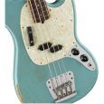Fender Justin Meldal Johnsen Road Worn Mustang Bass FDB E-Bassgitarre Thumbnail 4