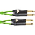 Cordial Klinke 6,3mm mono / Klinke 6,3mm mono 3,0 m grün CEON DJ PLUG 3 G Thumbnail 1