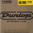 Dunlop Bass Flatwound Stainless Steel Medium Light 040-100 Thumbnail 1