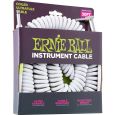 Ernie Ball EB6045 9,14m Instrumentenkabel Spiralkabel weiß Thumbnail 2