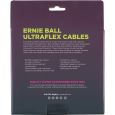 Ernie Ball EB6045 9,14m Instrumentenkabel Spiralkabel weiß Thumbnail 3