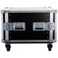 KORN Case 19 Zoll 8HE / 50cm tief mit Rollen phenol braun Casebau Thumbnail 5